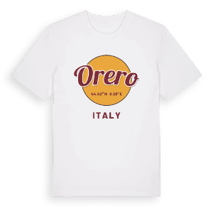 Orero cirkel t-shirt – ekologisk bomull t-shirt från Pinshirt