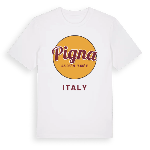 Pigna cirkel t-shirt – ekologisk bomull t-shirt från Pinshirt