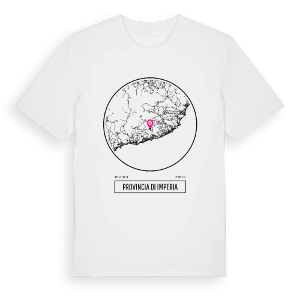 Provincia di Imperia t-shirt – ekologisk bomull t-shirt från Pinshirt