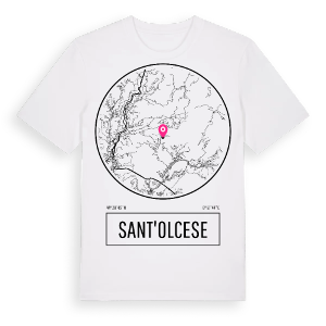 Sant'Olcese t-shirt – ekologisk bomull t-shirt från Pinshirt