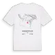 Santa Margherita Ligure karta t-shirt