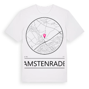 Amstenrade t-shirt – ekologisk bomull t-shirt från Pinshirt