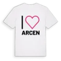 Jag älskar Arcen t-shirt stort tryck