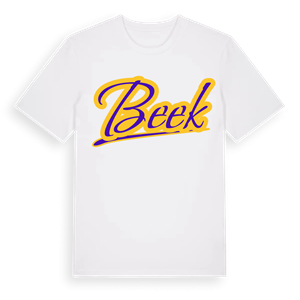 Beek baseball t-shirt – ekologisk bomull t-shirt från Pinshirt