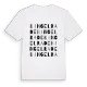 Bingelrade ordlek t-shirt
