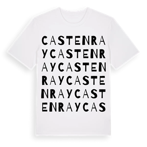 Castenray ordlek t-shirt – ekologisk bomull t-shirt från Pinshirt