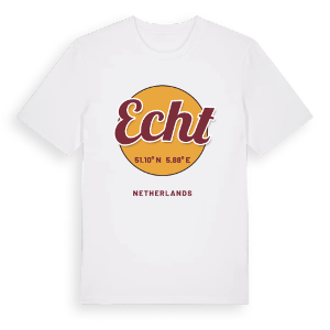 Echt cirkel t-shirt – ekologisk bomull t-shirt från Pinshirt