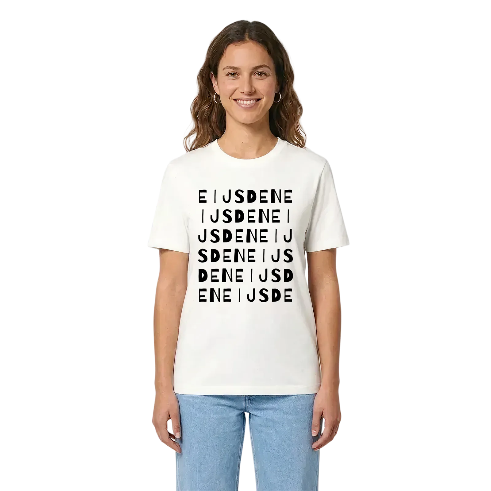 Eijsden ordlek t-shirt – White, i miljö