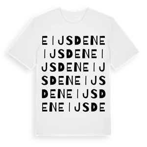 Eijsden ordlek t-shirt – ekologisk bomull t-shirt från Pinshirt