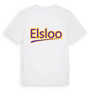 Elsloo baseball t-shirt – ekologisk bomull t-shirt från Pinshirt