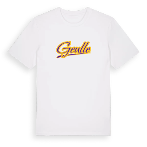 Geulle baseball t-shirt – ekologisk bomull t-shirt från Pinshirt