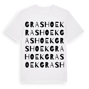 Grashoek ordlek t-shirt – ekologisk bomull t-shirt från Pinshirt