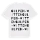 Gulpen-Wittem ordlek t-shirt
