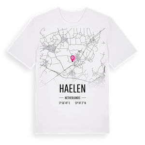 Haelen karta t-shirt – ekologisk bomull t-shirt från Pinshirt
