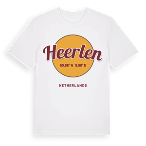 Heerlen cirkel t-shirt – ekologisk bomull t-shirt från Pinshirt