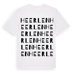 Heerlen ordlek t-shirt – ekologisk bomull t-shirt från Pinshirt