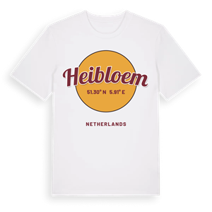 Heibloem cirkel t-shirt – ekologisk bomull t-shirt från Pinshirt