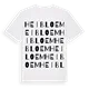 Heibloem ordlek t-shirt