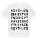 Heythuysen ordlek t-shirt