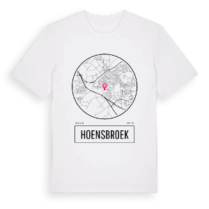 Hoensbroek t-shirt – ekologisk bomull t-shirt från Pinshirt
