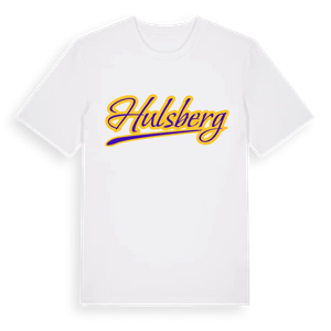 Hulsberg baseball t-shirt – ekologisk bomull t-shirt från Pinshirt
