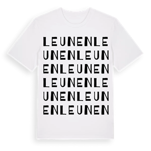 Leunen ordlek t-shirt – ekologisk bomull t-shirt från Pinshirt