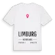 Limburg karta t-shirt