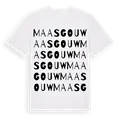 Maasgouw ordlek t-shirt