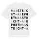 Maastricht-Airport ordlek t-shirt