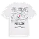 Meerssen karta t-shirt