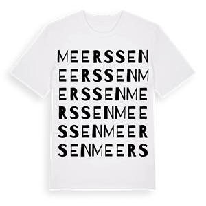 Meerssen ordlek t-shirt – ekologisk bomull t-shirt från Pinshirt