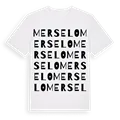 Merselo ordlek t-shirt