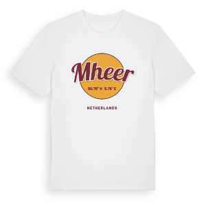 Mheer cirkel t-shirt – ekologisk bomull t-shirt från Pinshirt