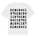 Nederweert ordlek t-shirt