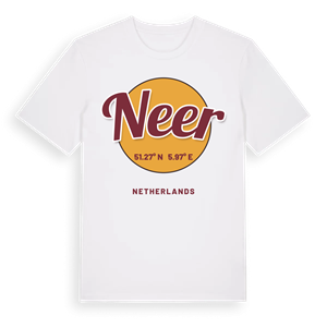Neer cirkel t-shirt – ekologisk bomull t-shirt från Pinshirt