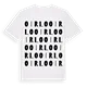 Oirlo ordlek t-shirt