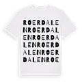 Roerdalen ordlek t-shirt
