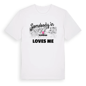 Någon i Roermond älskar mig t-shirt – ekologisk bomull t-shirt från Pinshirt