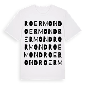 Roermond ordlek t-shirt – ekologisk bomull t-shirt från Pinshirt