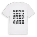 Roosteren ordlek t-shirt