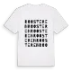 Roosteren ordlek t-shirt
