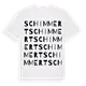 Schimmert ordlek t-shirt