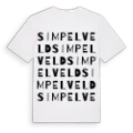 Simpelveld ordlek t-shirt