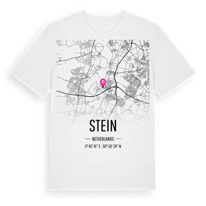 Stein karta t-shirt – ekologisk bomull t-shirt från Pinshirt