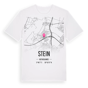 Stein karta t-shirt – ekologisk bomull t-shirt från Pinshirt