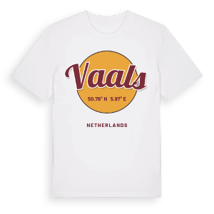 Vaals cirkel t-shirt – ekologisk bomull t-shirt från Pinshirt
