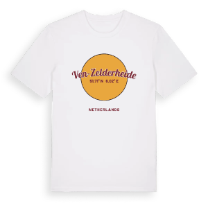 Ven-Zelderheide cirkel t-shirt – ekologisk bomull t-shirt från Pinshirt