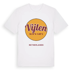 Vijlen cirkel t-shirt – ekologisk bomull t-shirt från Pinshirt