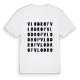 Vlodrop ordlek t-shirt