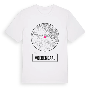Voerendaal t-shirt – ekologisk bomull t-shirt från Pinshirt